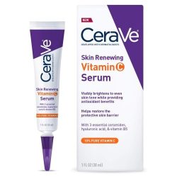 Cerave skin renewing vitamin c serum with hyaluronic acid