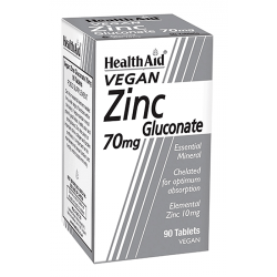 HA ZINC GLUCONATE 70MG