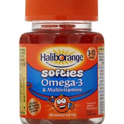 Haliborange kids multivitamin plus omega-3 fruit softie
