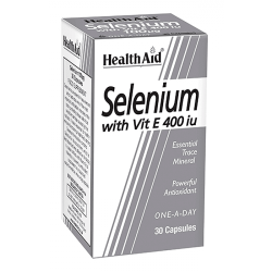 Health Aid Selenium 100ug With Vitamin E 400iu