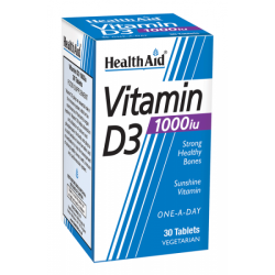 Health Aid Vitamin D3 1000iu 30 Tablets