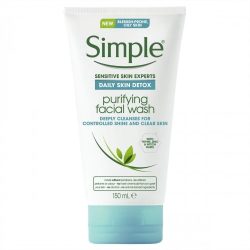 Simple Daily Skin Detox Purifying Facial Wash